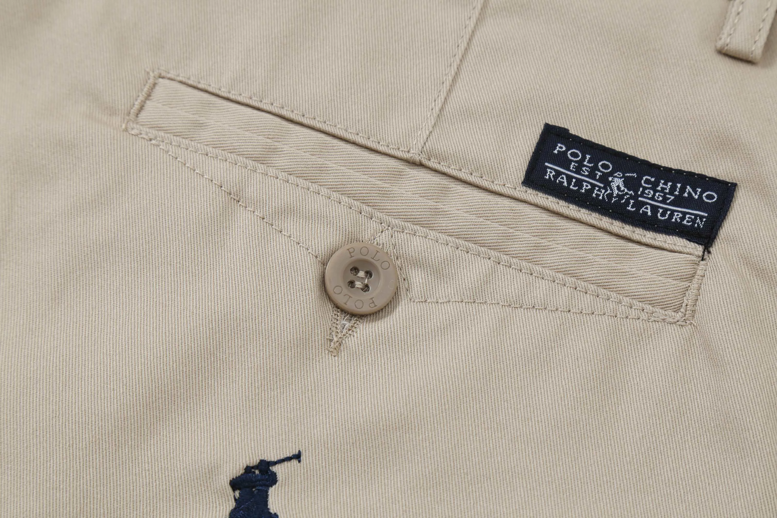 P210 Item number: s090 Paul polo pony standard polo five-point full logo straight shorts Size: 30 32 34 36 38